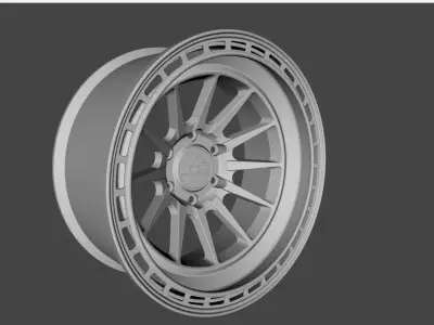 WHEEL BASED on LOCK OFFROAD BAJA 3D model