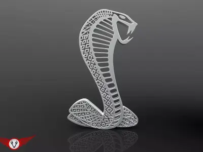 Shelby Logo Free 3D model