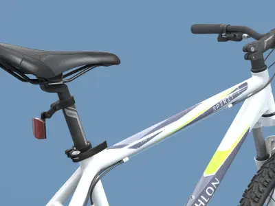 Mountain Bike 3D model 4