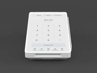 Square Terminal 3D model