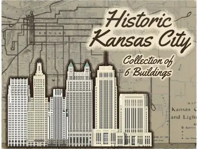 Historic Kansas City Pack 3D print model