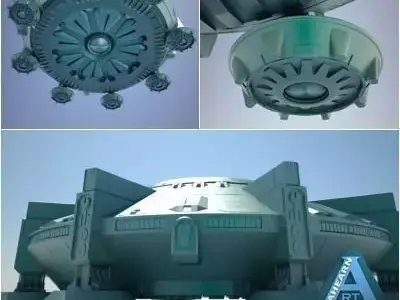 UFO Mothership 3D model