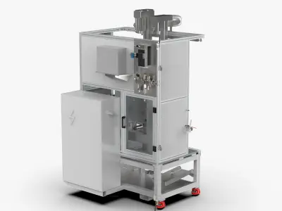 Automatic Bearing and Circlip Press Fitting Machine 3D model