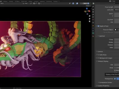 Dragon Low Poly 3D model