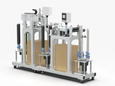 Automatic Sealing Machine 3D model