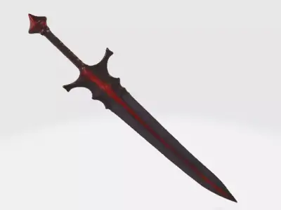 Evil sword 3D model