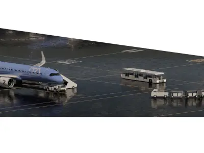 Airbus A321 neo 3D model