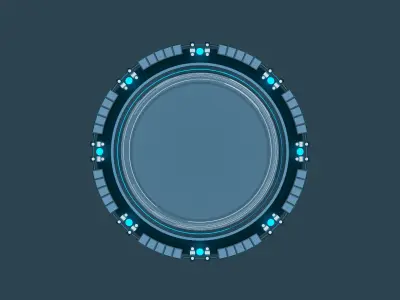 STAND BASE 03 3D model