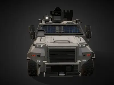 Humvee Military 3D model