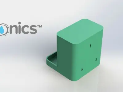 Bird Feeder Container - 3Dponics Home and Garden Free 3D print model