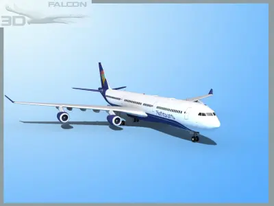 Falcon3D A340-600 AirTours 3D model