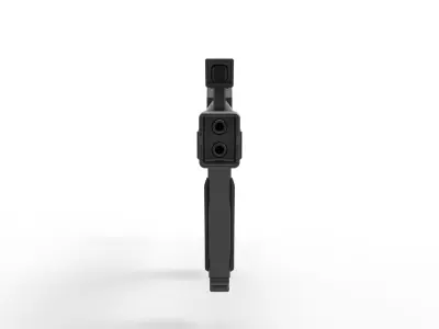 Security blaster rifle from the movie Lost in space 1998 3D model