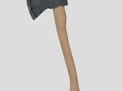 CC0 - Axe 1 Free low-poly 3D model