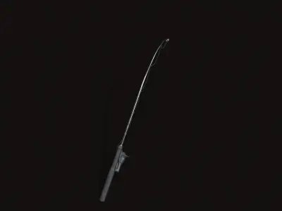 Fishing Rod V06 Low-poly 3D model