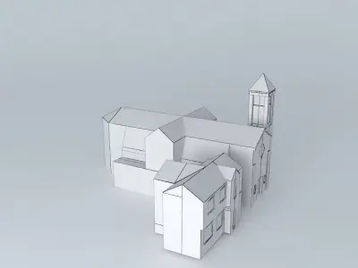 Christ Church Heald Green Manchester SK8 3D model