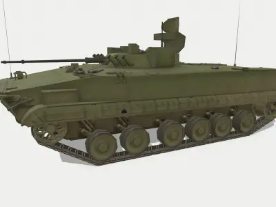 BRM-3K Lynx Low-poly 3D model