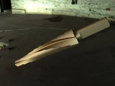 Step drill with spiral flute Free 3D model