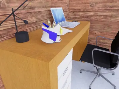 GUNDAM PENCIL HOLDER 3D model