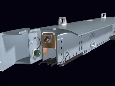 LAU-118 Launcher 3D model