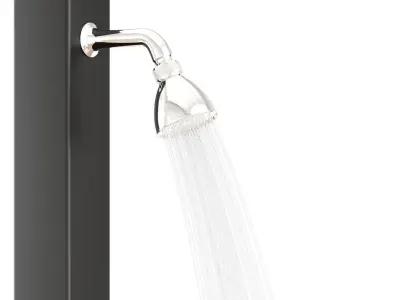 Contemporary shower Quartz 3D model