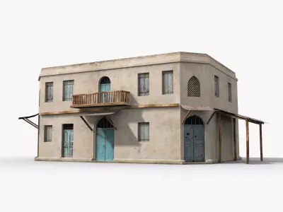 Arab xx27 Low-poly 3D model