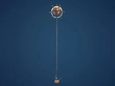 Submarine Bomb 3D model purchase