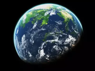 Prehistoric Earth Low-poly 3D model