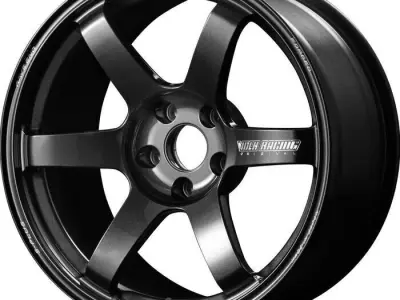 Volk Rays TE37 SAGA S Plus 3D model