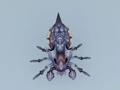 Monster insect boss Renmianzhizhu 3D model
