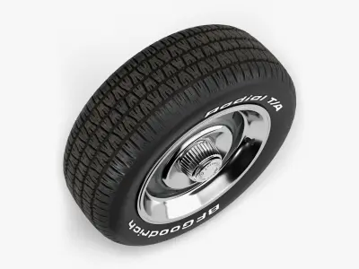 BFGoodrich GM Rally Trim Combo 3D model