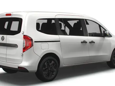 Nissan Townstar Tourer LWB 2023 3D model