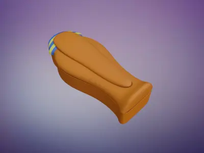 Sarcophagus toy 3D model