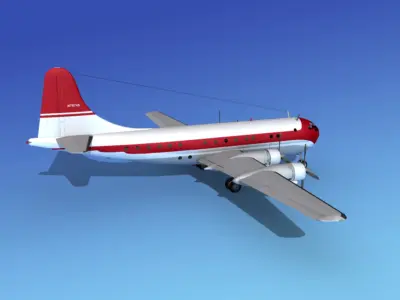 Boeing 377 Corporate 1 3D model
