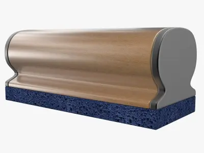 Blackboard Eraser 3D model