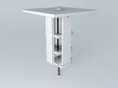 Lifting system for Router Manual 3D model