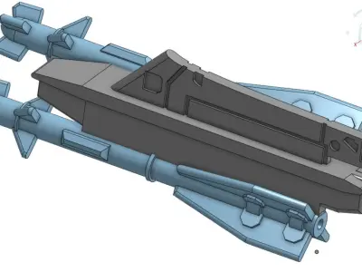 MiG-23 Flogger Upgrade Set 3D print model