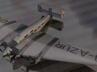 Junkers G-38 3D model