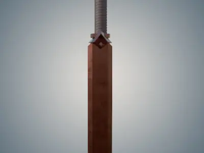 BALIN MACE SWORD 3D model