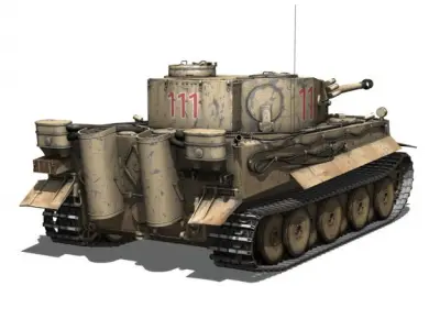 Deutsches Afrika Korps - DAK - Collection 3D model