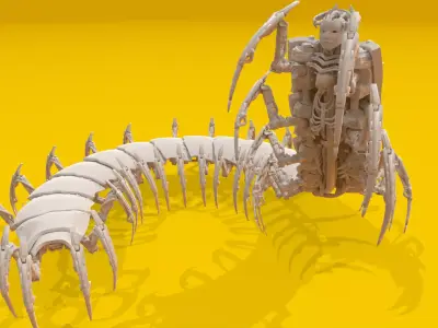 Omukade The Great Man Eater 3D print model