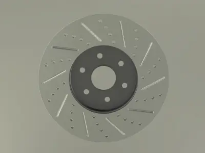 Brake disc 3D model