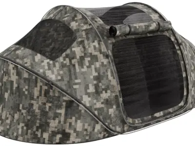 Military Tent 3D model