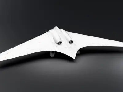 Horten Ho 229 Scale model 3D print model