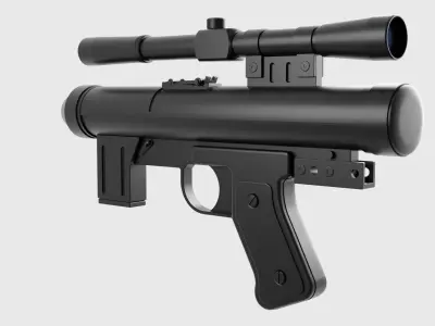 SE-14R Light Repeating Blaster 3D model