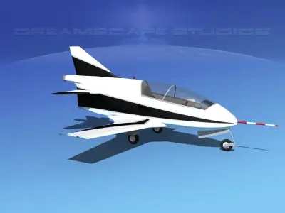 Bede BD-5J Microjet V01 3D model