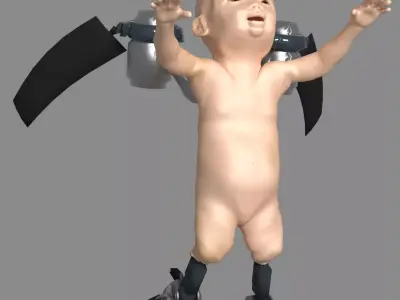 Babybot X-3 aka Angel 3D model