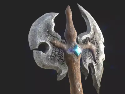 3D AXE MODEL 3D model