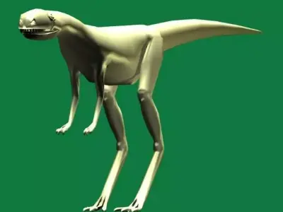 Elaphrosaurus updated 3D model