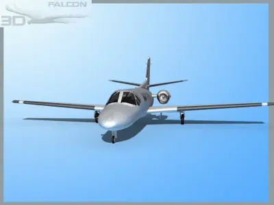 Cessna 560 Citation V   3D model