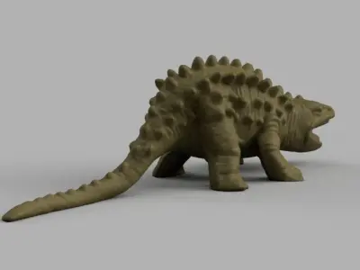 Dinosaure pic dos 3D print model
